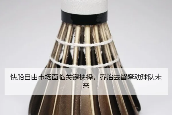快船自由市场面临关键抉择，乔治去留牵动球队未来